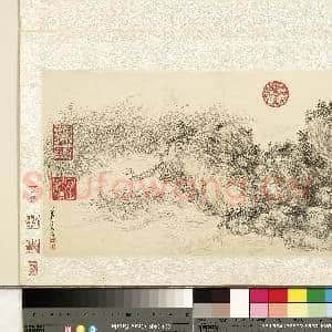 清.董邦达山水册芦港渔舟.赠画|1幅|12.11 MB|高清下载
