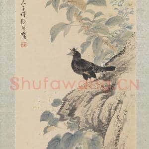 清.张熊鸜鹆图轴.赠画|4幅|43.83 MB|高清下载