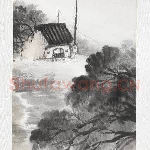 民国.吴石僊山水轴.赠画|6幅|61.05 MB|高清下载