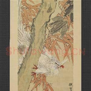清.倪田花鸟轴.赠画|4幅|47.11 MB|高清下载