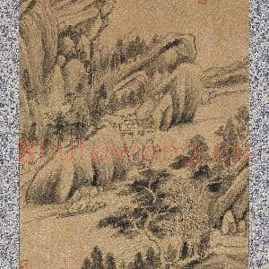 明.董其昌山水轴.赠画|4幅|58.92 MB|高清下载