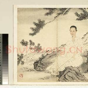 清石涛书道德经 册 清罗聘临石涛种松图|1幅|10.95 MB|高清下载