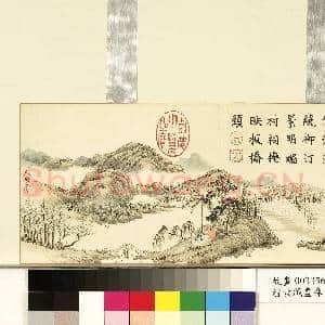 清黄钺画春景延禧 册 春畴麦润|1幅|9.64 MB|高清下载