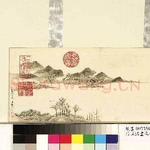清黄钺画春景延禧 册 春江月夜|1幅|8.9 MB|高清下载