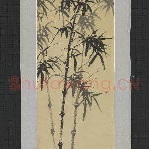 民国余绍宋画墨竹 轴|4幅|42.19 MB|高清下载