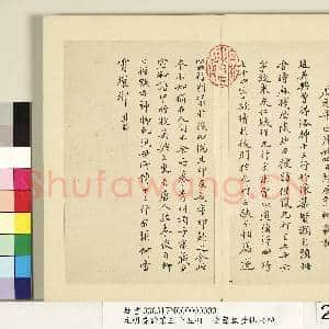 元明书翰第三十五册 册 明金声临董帖洛神十三行|2幅|19.93 MB|高清下载