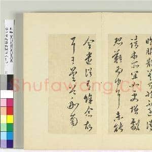 清王澍书积书岩帖(二十五)册 临晋王昙首服散帖|1幅|12.11 MB|高清下载