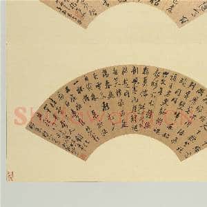 名人书扇(子)册 明米万钟书扇|3幅|35.76 MB|高清下载
