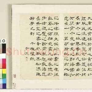清张廷珩孝经(四)册 于振跋|1幅|8.67 MB|高清下载