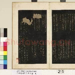 宋拓越州刻晋唐小楷 册 唐褚遂良书度人经|2幅|18.93 MB|高清下载