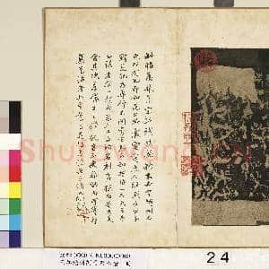 宋拓越州刻晋唐小楷 册 唐柳公权书护命经|1幅|10.29 MB|高清下载