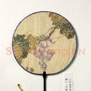 清人画葡萄 成扇|3幅|31.55 MB|高清下载