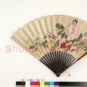 清永琰书乾隆御制诗碧桃等八首汪承霈画花卉 成扇|4幅|34.55 MB|高清下载