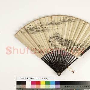 清钱汝诚书乾隆御制玉盘谣钱维城画山水 成扇|5幅|41.38 MB|高清下载