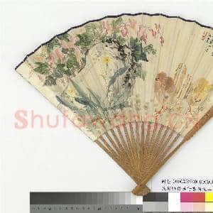 民国张伯英行书诗文二则王云花鸟 成扇|5幅|55.3 MB|高清下载