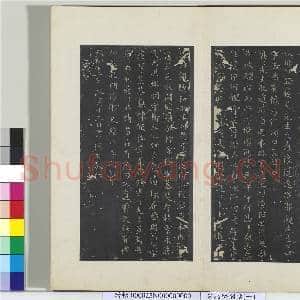 秘阁帖(一)册 晋王羲之汉太中大夫东方先生画赞|2幅|22.73 MB|高清下载