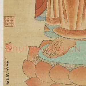 民国张大千番僧昂吉摹敦煌第二一七窟比丘立像 轴|8幅|95.2 MB|高清下载