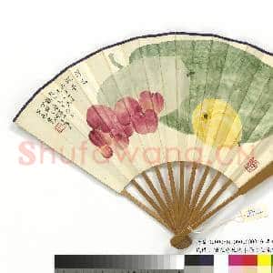 民国丁辅之浮瓜沈李张石园篆书西周颂鼎铭文 成扇|5幅|28.43 MB|高清下载