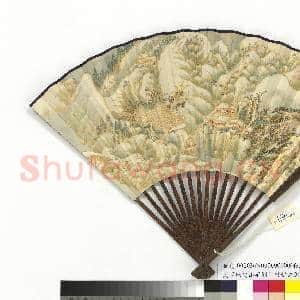 民国陈定山荆关早雪伊立勋篆书班固典引 成扇|5幅|29.67 MB|高清下载