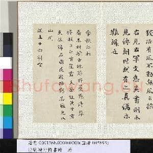 清刘墉行楷书 册 书晋王羲之杂帖之五|1幅|13.21 MB|高清下载