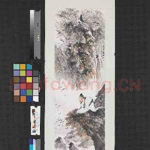 民国郑昶山水人物 轴|1幅|7.19 MB|高清下载