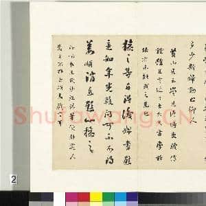 清刘墉行楷书 册 书钟繇常患帖并黄庭坚评书|1幅|12.15 MB|高清下载