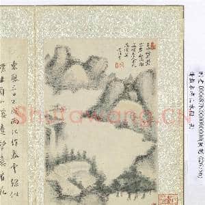 清戴本孝山水册 册 (一)|2幅|27.48 MB|高清下载