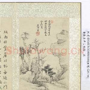 清戴本孝山水册 册 (二）|2幅|26.69 MB|高清下载