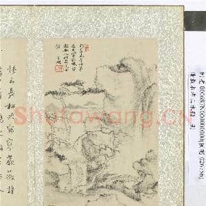 清戴本孝山水册 册 (六)|2幅|26.82 MB|高清下载