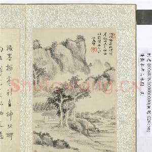 清戴本孝山水册 册 (八)|2幅|27.63 MB|高清下载