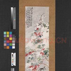 民国王震花卉翎毛 轴|1幅|7.59 MB|高清下载