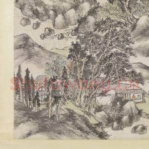 清蒲华山水 轴|5幅|44.45 MB|高清下载