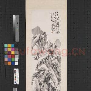 清蒲华山水屏 轴|1幅|7.3 MB|高清下载