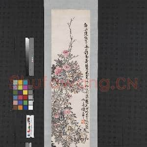 清蒲华牡丹 轴|1幅|7.16 MB|高清下载