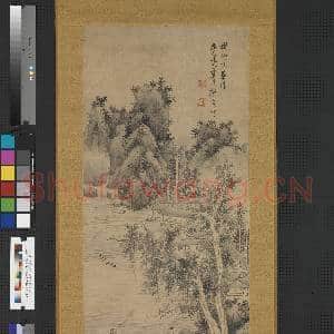 明蓝瑛仿梅花道人真迹 轴|1幅|8.68 MB|高清下载