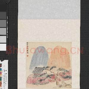 民国齐白石岱庙图 轴|1幅|9.11 MB|高清下载