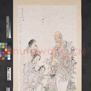 清钱慧安春风集瑞 轴|1幅|7.84 MB|高清下载