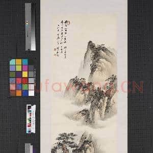 民国祁昆萧寺秋林 轴|1幅|7.74 MB|高清下载