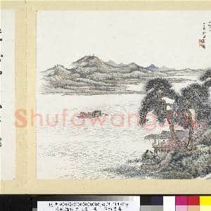 清吴滔雪鸿爪景 册 苏台镫舫|2幅|18.8 MB|高清下载