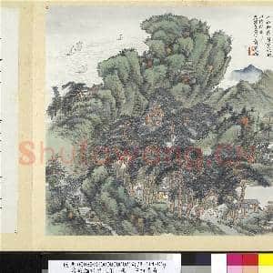清吴滔雪鸿爪景 册 画白雀寺|2幅|19.67 MB|高清下载