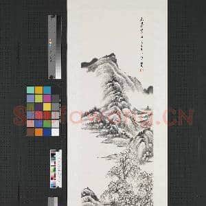 民国何维朴山水四屏 轴(一）|1幅|7.68 MB|高清下载