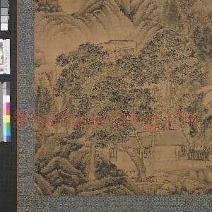 清汪琬山水 轴|4幅|43.47 MB|高清下载