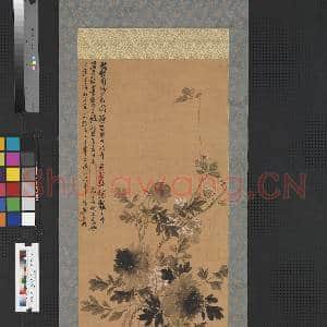 清谢管樵画牡丹 轴|1幅|8.09 MB|高清下载