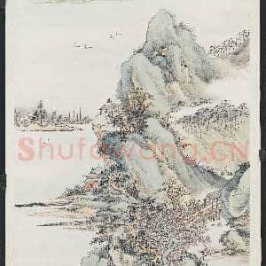 民国冯迥秋江行旅 单片|4幅|37.28 MB|高清下载