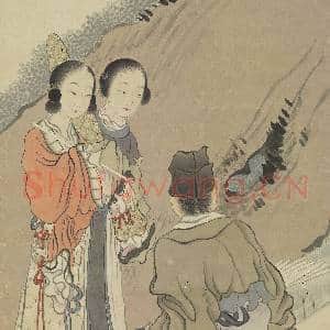 民国黄山寿人物四屏 轴 东山丝竹|2幅|17.25 MB|高清下载