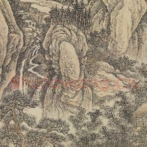 清徐溶仿巨然山水 轴|6幅|63.53 MB|高清下载