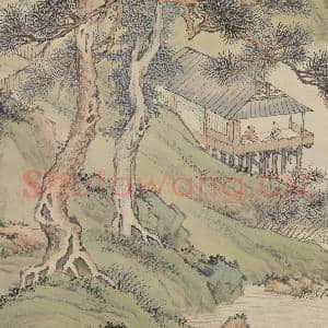 民国冯超然仿文待诏山水 轴|6幅|54.45 MB|高清下载