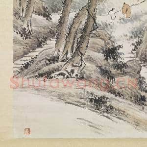 民国冯超然高邕合作山水 轴|5幅|48.43 MB|高清下载