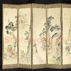 清钱慧安人物十二屏风 皆大欢喜|24幅|271.23 MB|高清下载