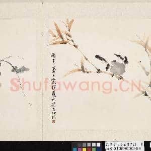 民国当代名家书画册 册 喻仲林竹鸟|3幅|23.26 MB|高清下载